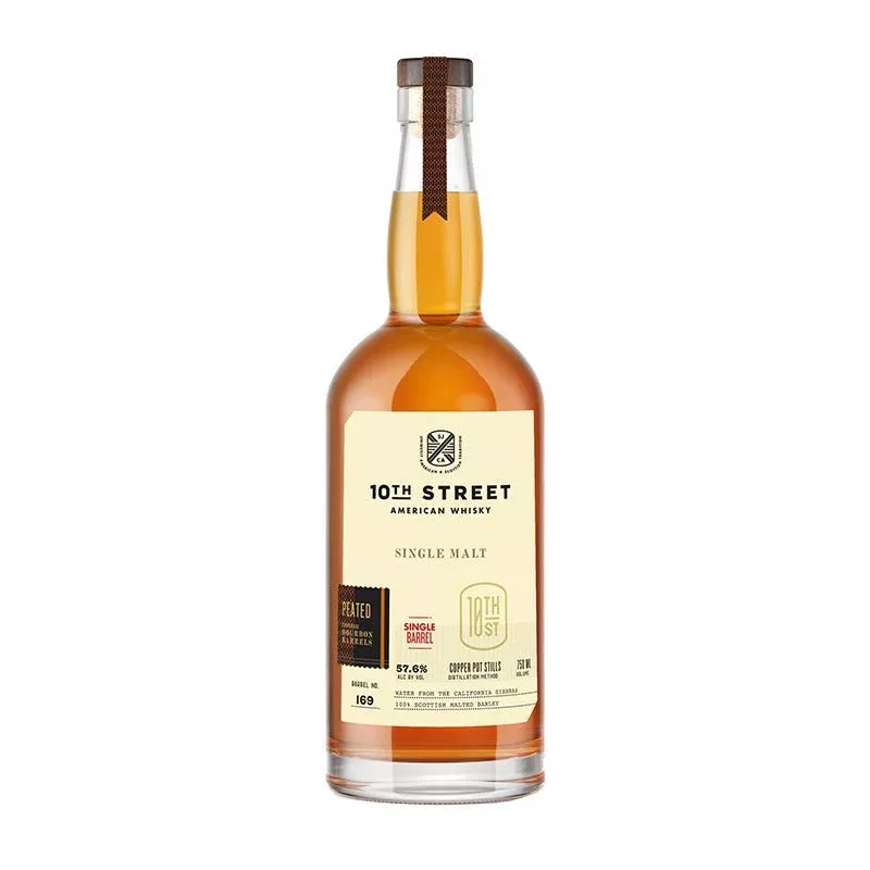 10th Street STR Single Malt Single Barrel Whiskey 750 ml
