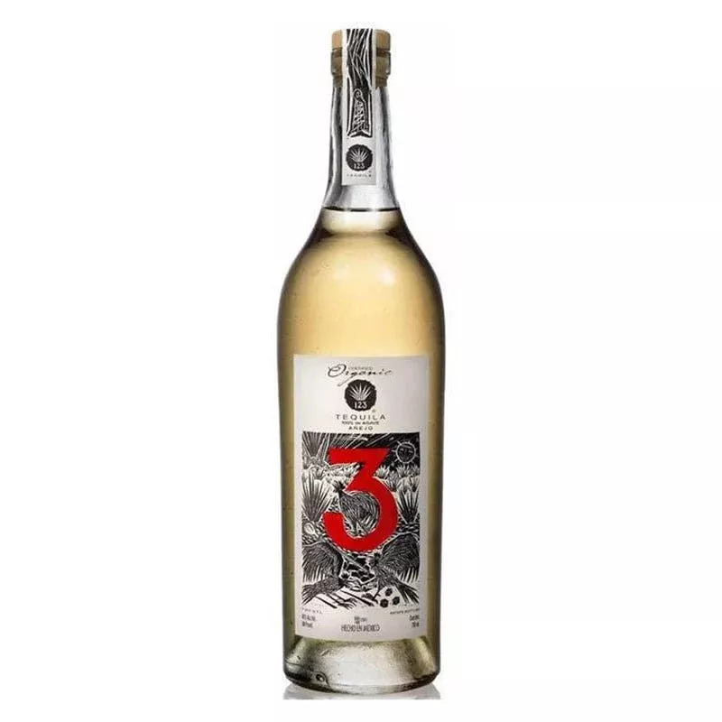 123 Organic Tequila Anejo 750ml