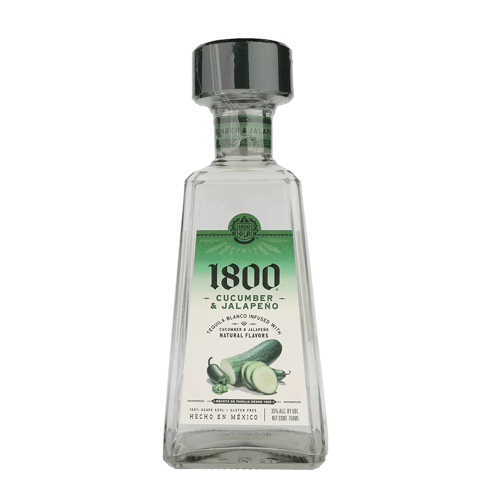 1800 Cucumber and Jalapeno Blanco Tequila 750ml