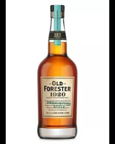 1920 Old Forester Prohibition Style Kentucky Straight Bourbon Whiskey 750ml