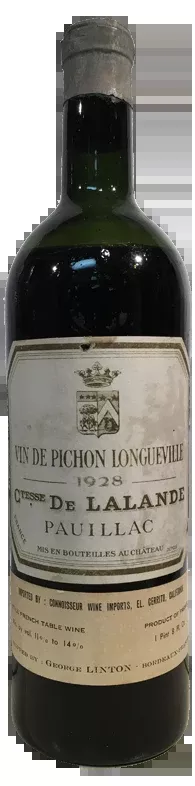 1928 Pichon Lalande Pauillac