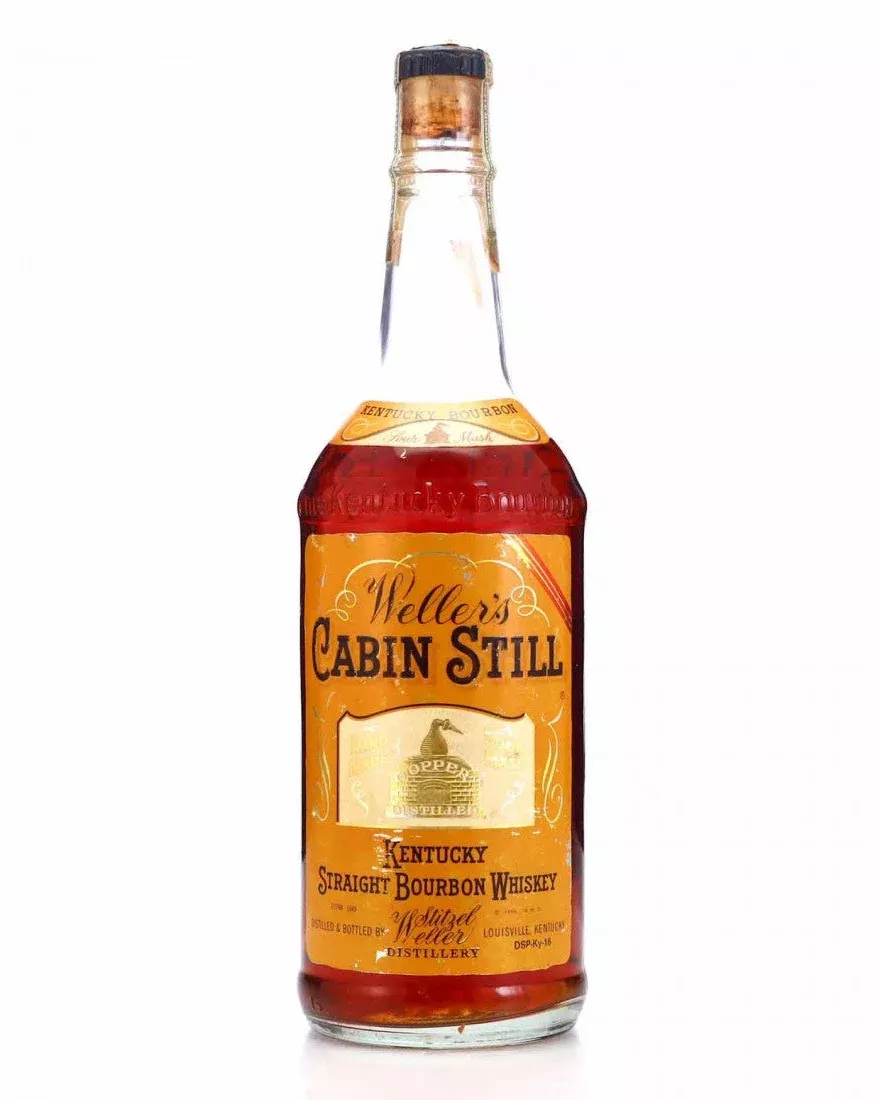1959 Weller's Cabin Still6 Year Old Kentucky Straight Bourbon Whiskey