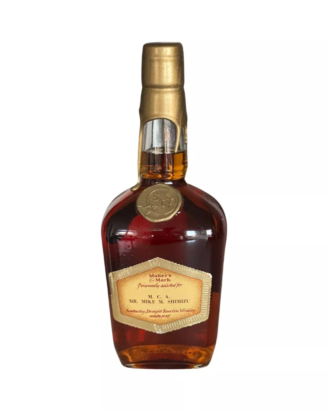 1994 Maker's Mark Gold Label Limited Edition Kentucky Straight Bourbon Whisky