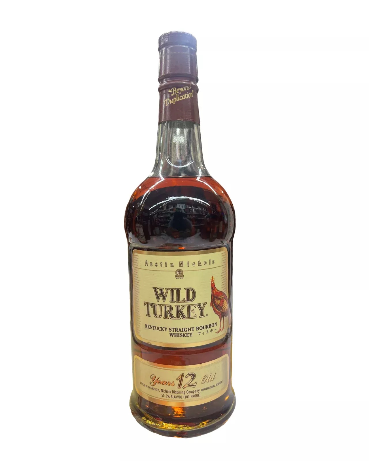 1994 Wild Turkey 12 Year Old Split Label Kentucky Straight Bourbon Whiskey 750ml