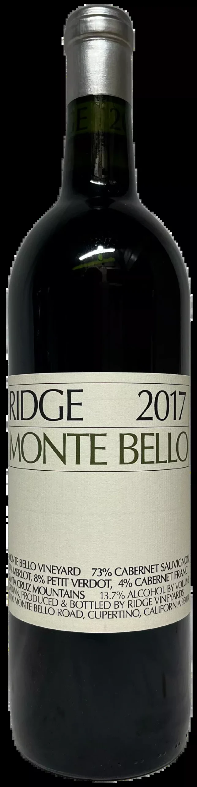 2017 Ridge Monte Bello Proprietary Red