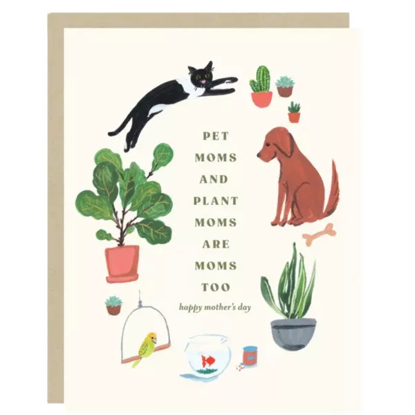 2021 Co. Pet Mom Plant Card
