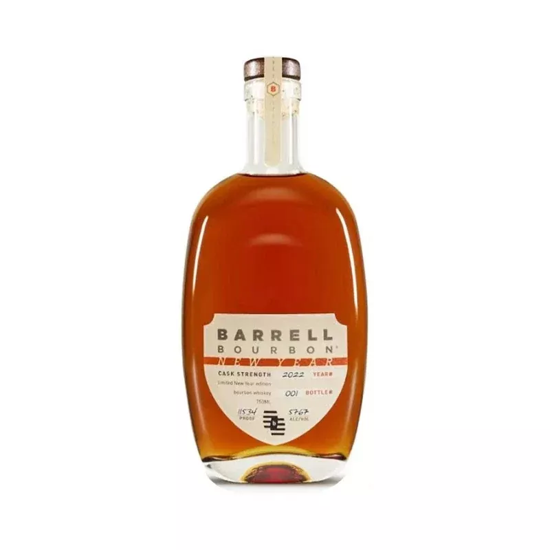 2022 Barrell Craft Spirits Cask Strength New Year Edition Straight Bourbon Whiskey 750ml