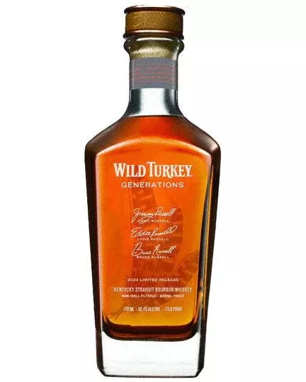 2023 Wild Turkey Generations Kentucky Straight Bourbon Whiskey 750ml