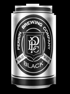 (24pk cans)-Perrin Black Ale Beer, Michigan, USA (12oz)