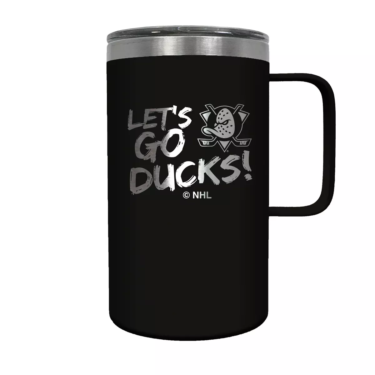 Anaheim Ducks 18 oz. HUSTLE Travel Mug