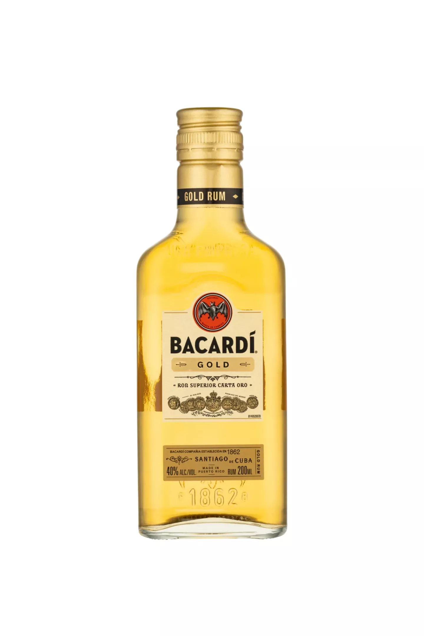 Bacardi Gold Rum 200ml