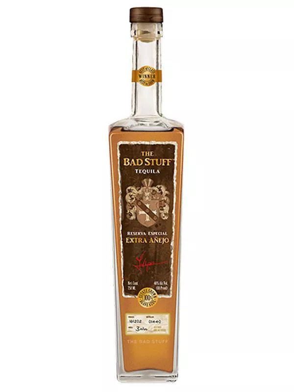 The Bad Stuff Reserva Especial Extra Anejo Tequila