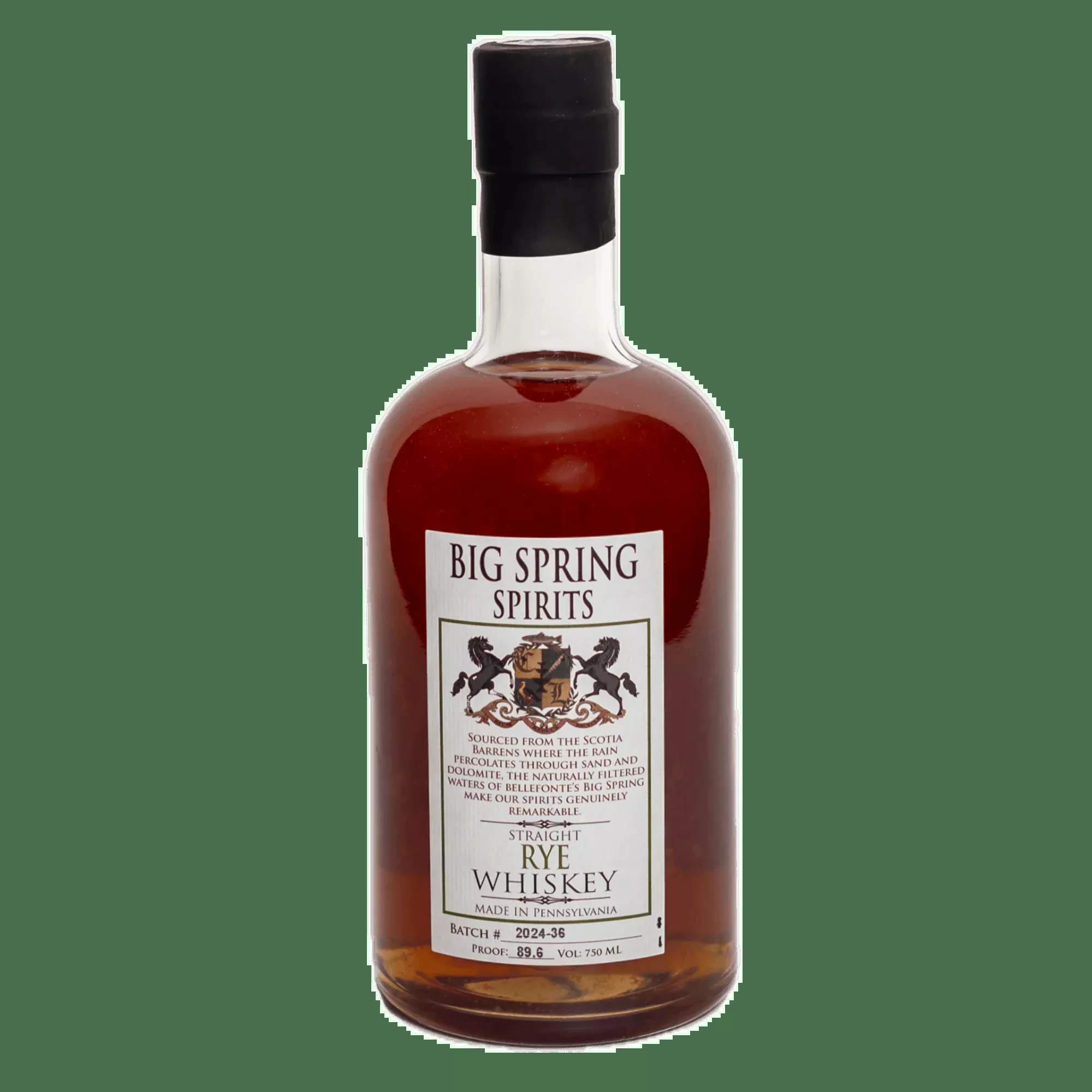 Big Spring Spirits Straight Rye Whiskey