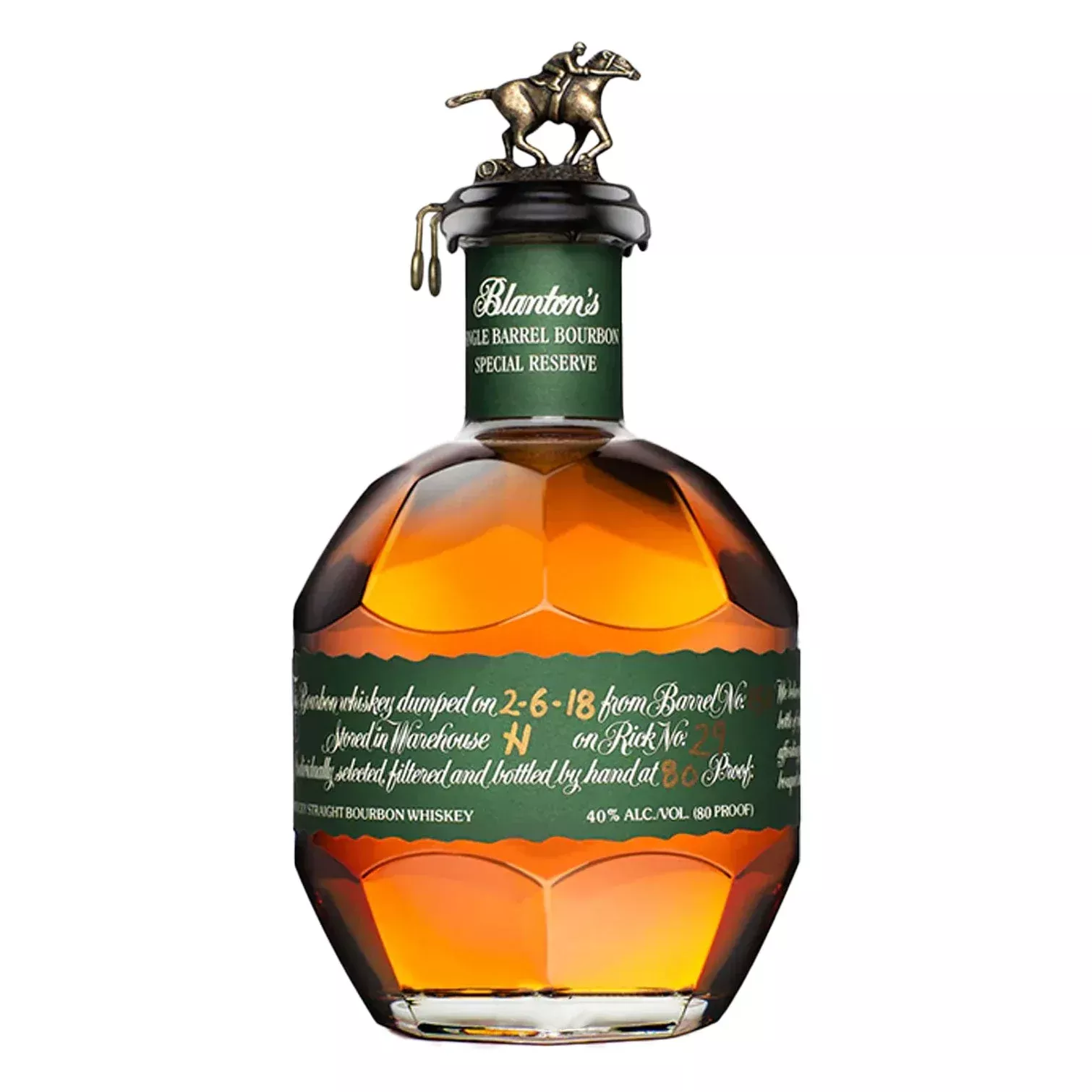 Blanton's Green Label Single Barrel Bourbon Kentucky Straight 700ml