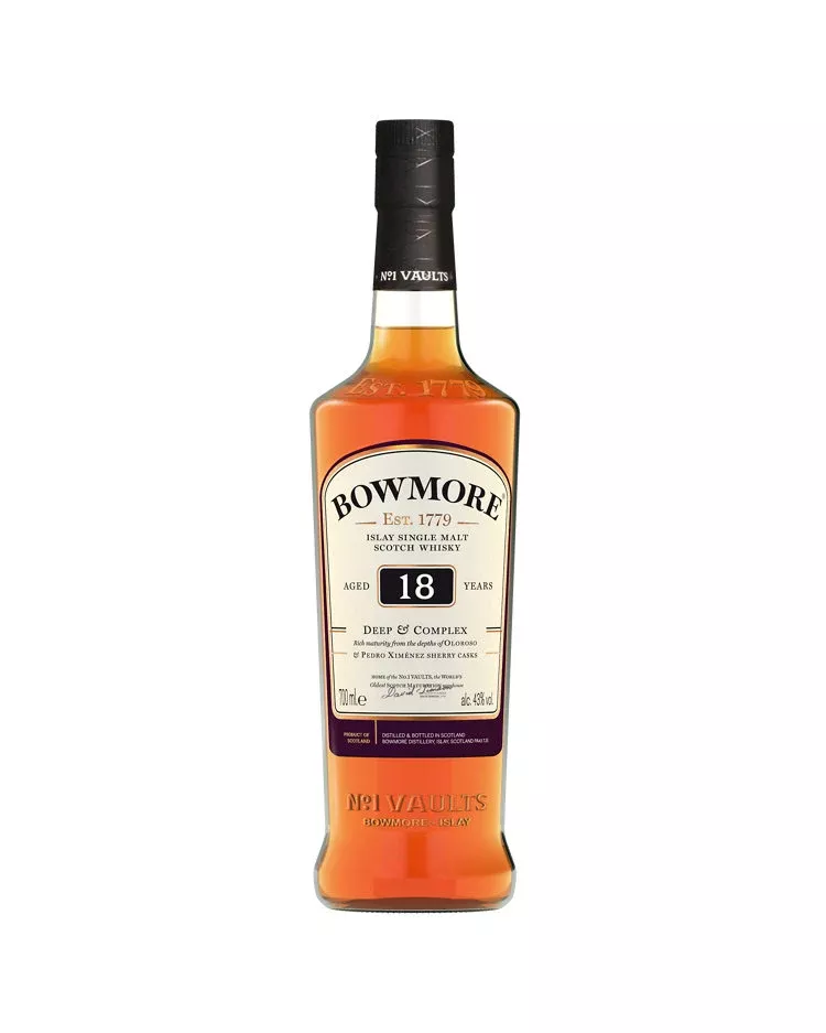 Bowmore 18 Year Old Single Malt Scotch Whisky 750ml