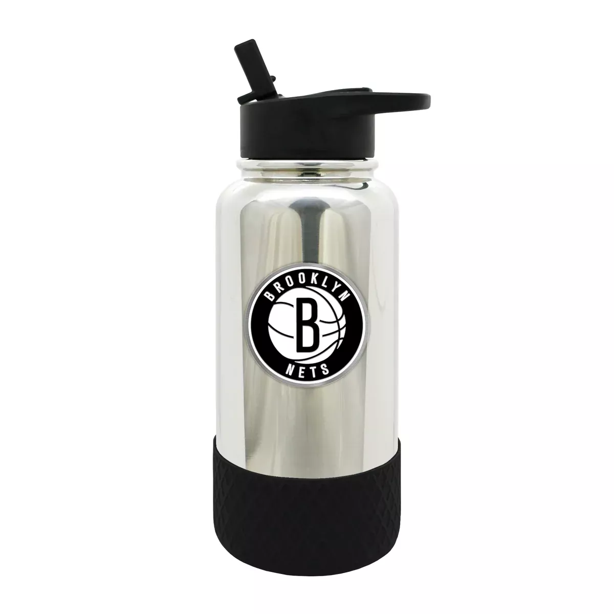 Brooklyn Nets 32 oz. Chrome Hydration Bottle