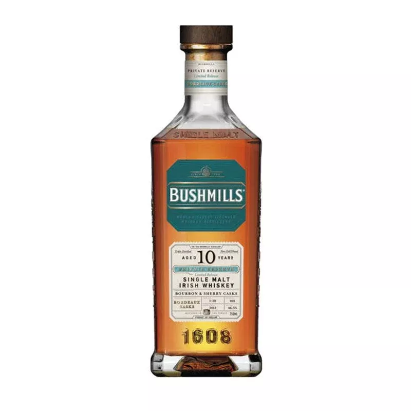 Bushmills 10 Year Private Reserve Irish Whiskey 750ml