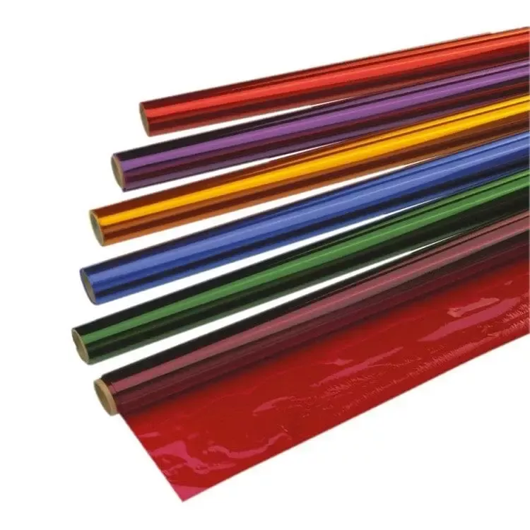 Cellophane Roll COLORED film 20" x 100Ft - VQF Packaging