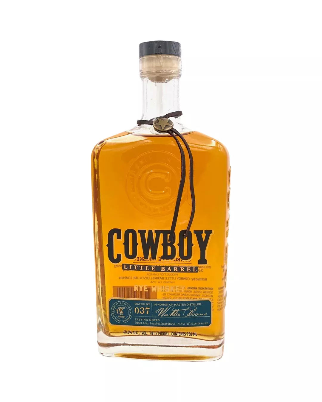 Cowboy Little Barrel Distillery Canadian Rye Whiskey 750ml
