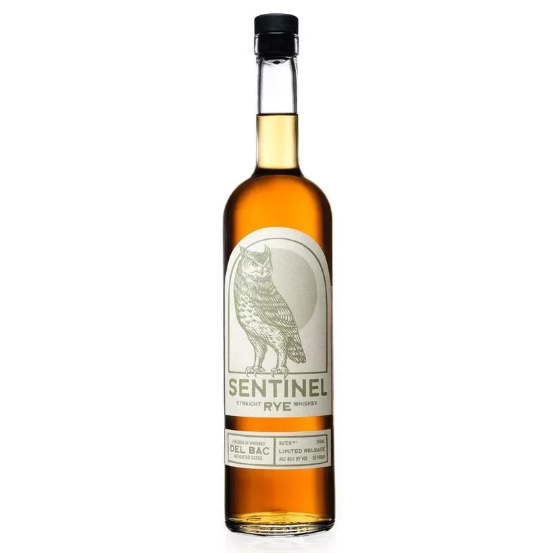 Del Bac Sentinel Mesquite Straight Rye Whiskey