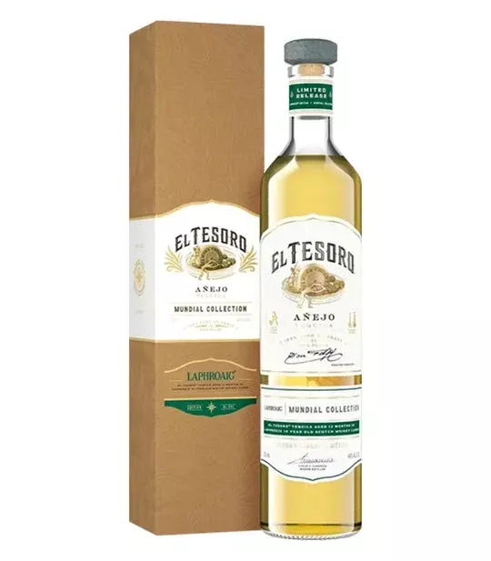 El Tesoro de Don Felipe The Laphroaig Edition Single Barrel Anejo Tequila 750ml