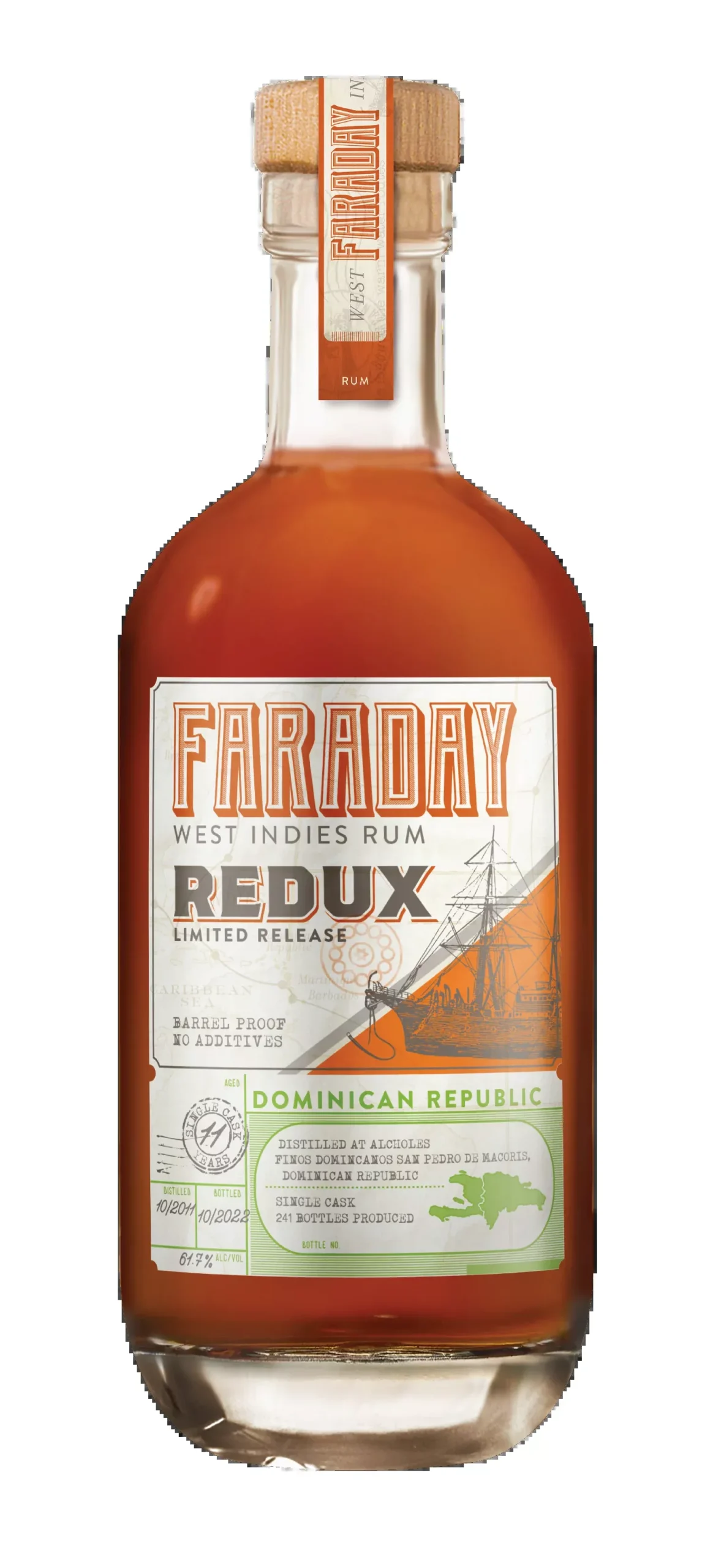 Faraday West Indies Redux Limited Release - Dominican Republic Single Cask 11 Years Aged