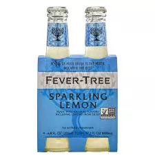 FEVER-TREE SPARKLING LEMON 4 PACK BOTTLES