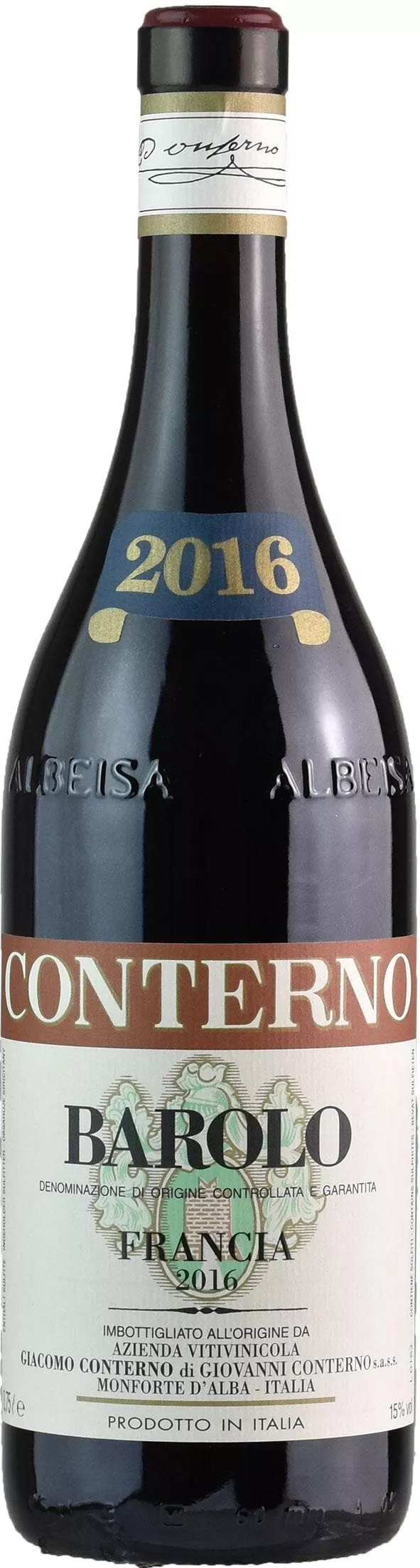 Giacomo Conterno Barolo Francia 2016