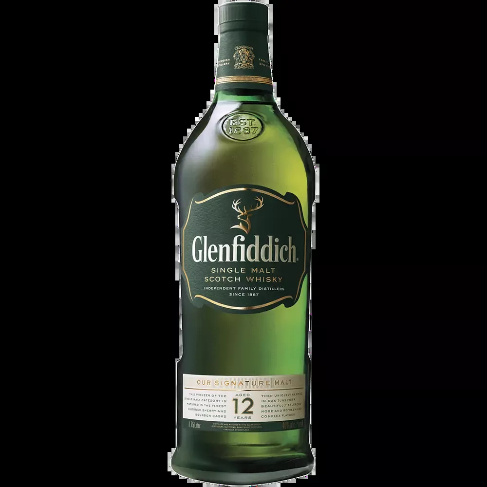 Glenfiddich 12 Year Scotch 1.75L