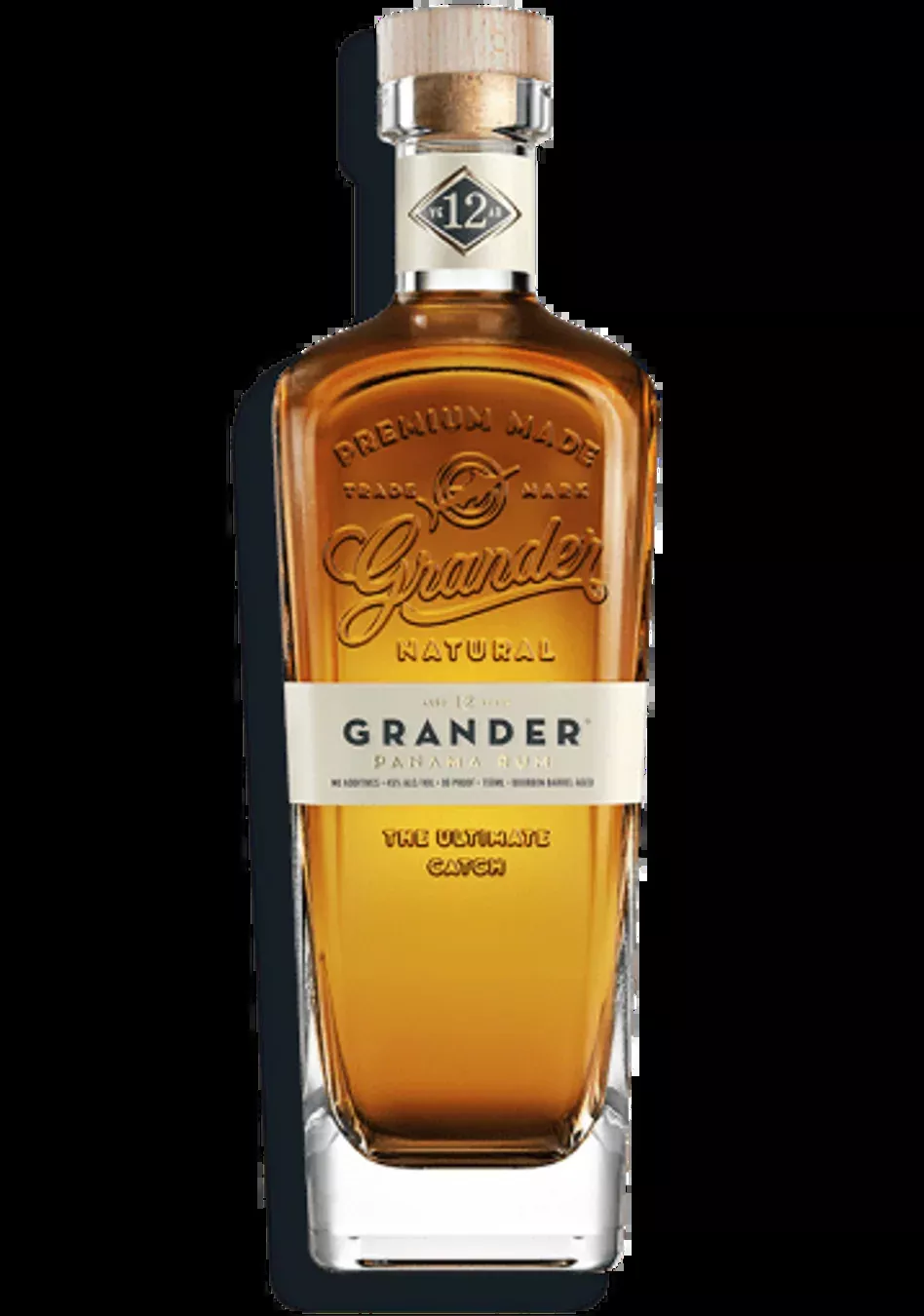 Grander 12 Year Panama Rum 750ml