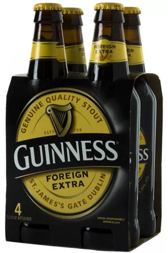 Guinness Foreign Extra Stout 4pk bottles