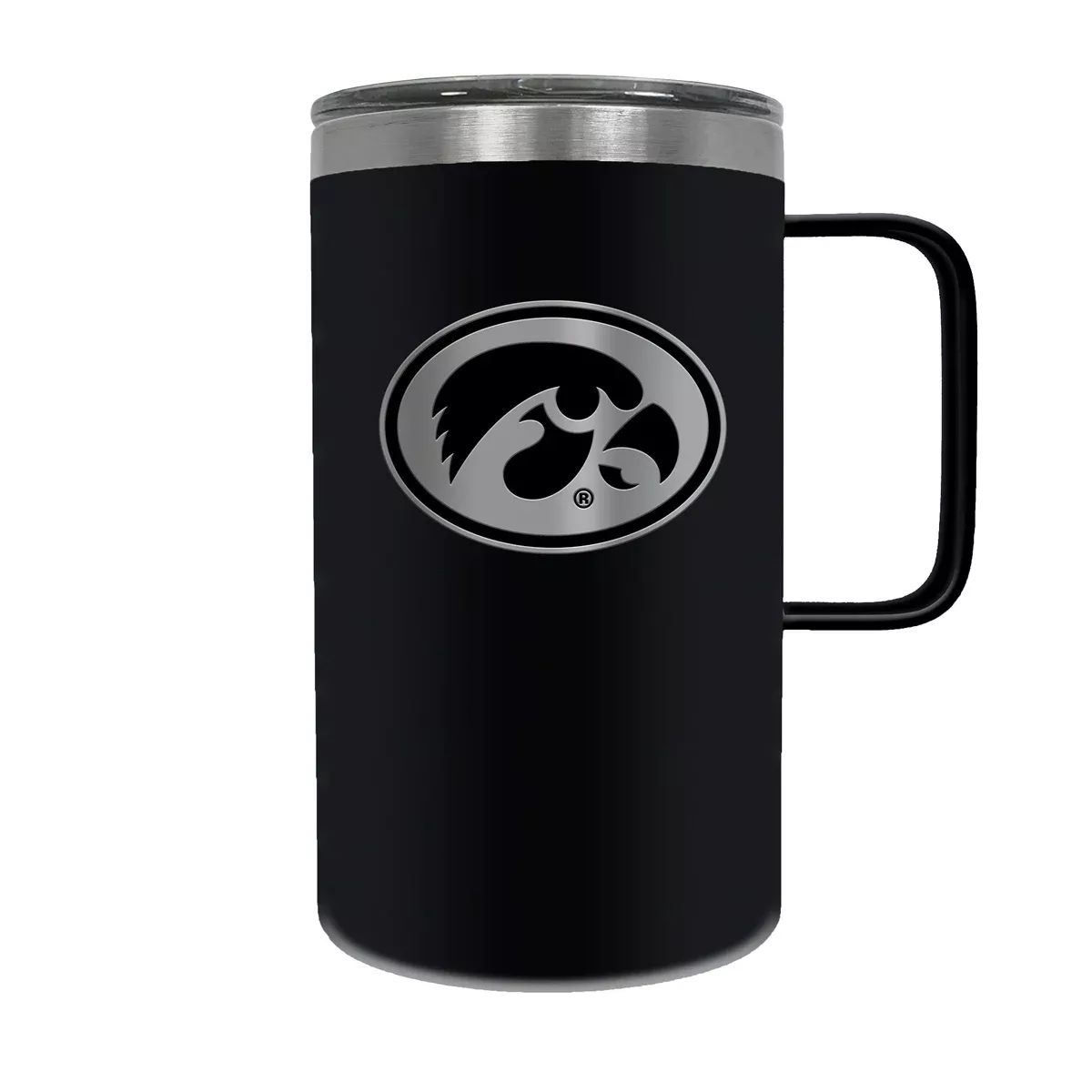Iowa Hawkeyes 18 oz. Stealth HUSTLE Travel Mug