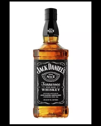 Jack Daniel's Black Label Old No.7 Brand Sour Mash Whiskey 1.75Lt