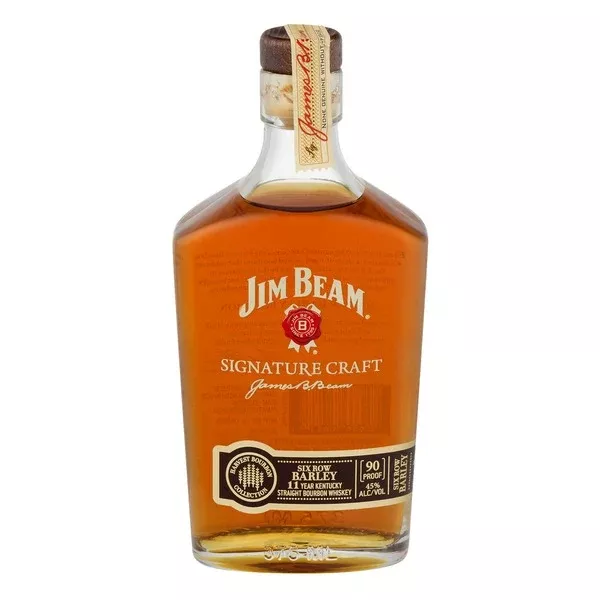 Jim Beam Signature Craft Six Row Barley 11 Year Old Kentucky Straight