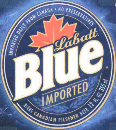 Labatt Blue 6pk bottles