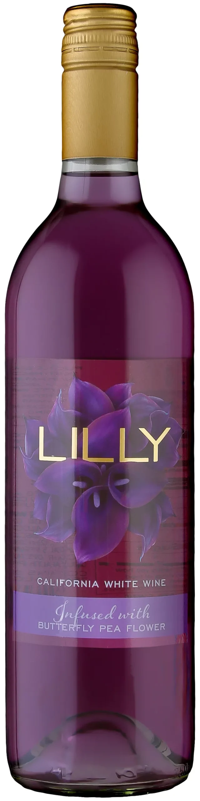 Lilly CA White with Butterfly Pea Flower - NV