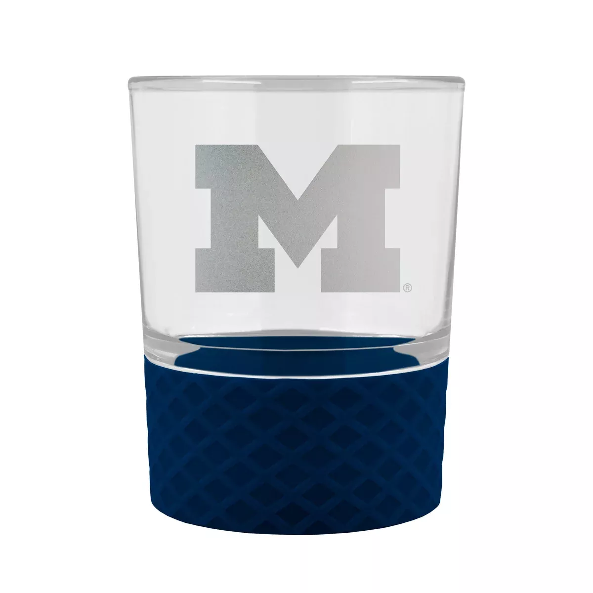 Michigan Wolverines 14 oz COMMISSIONER Rocks Glass