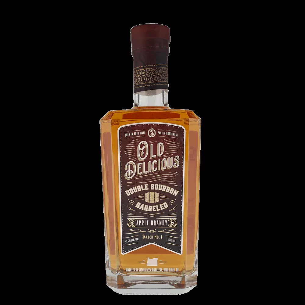 Old Delicious Double Bourbon Barreled Apple Brandy 750ml