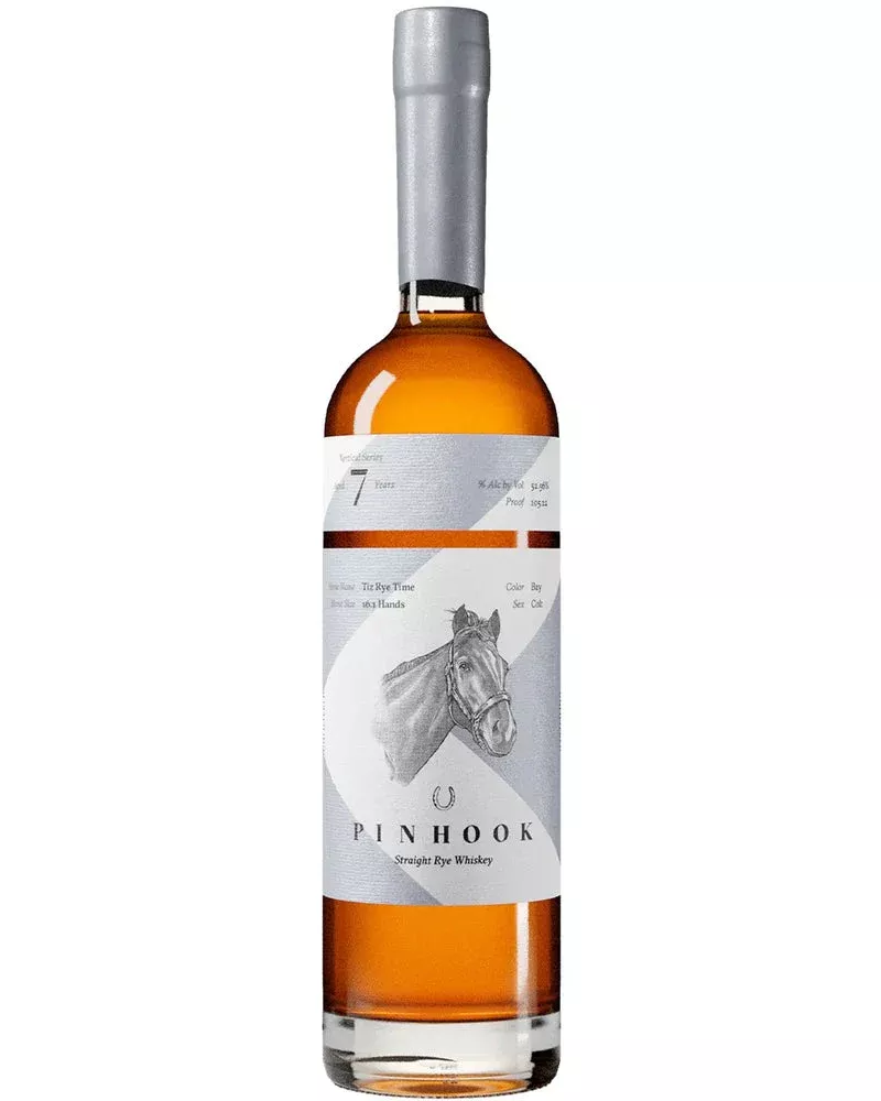 Pinhook Tiz Rye Time 7 Year Old Rye Whiskey 750ml