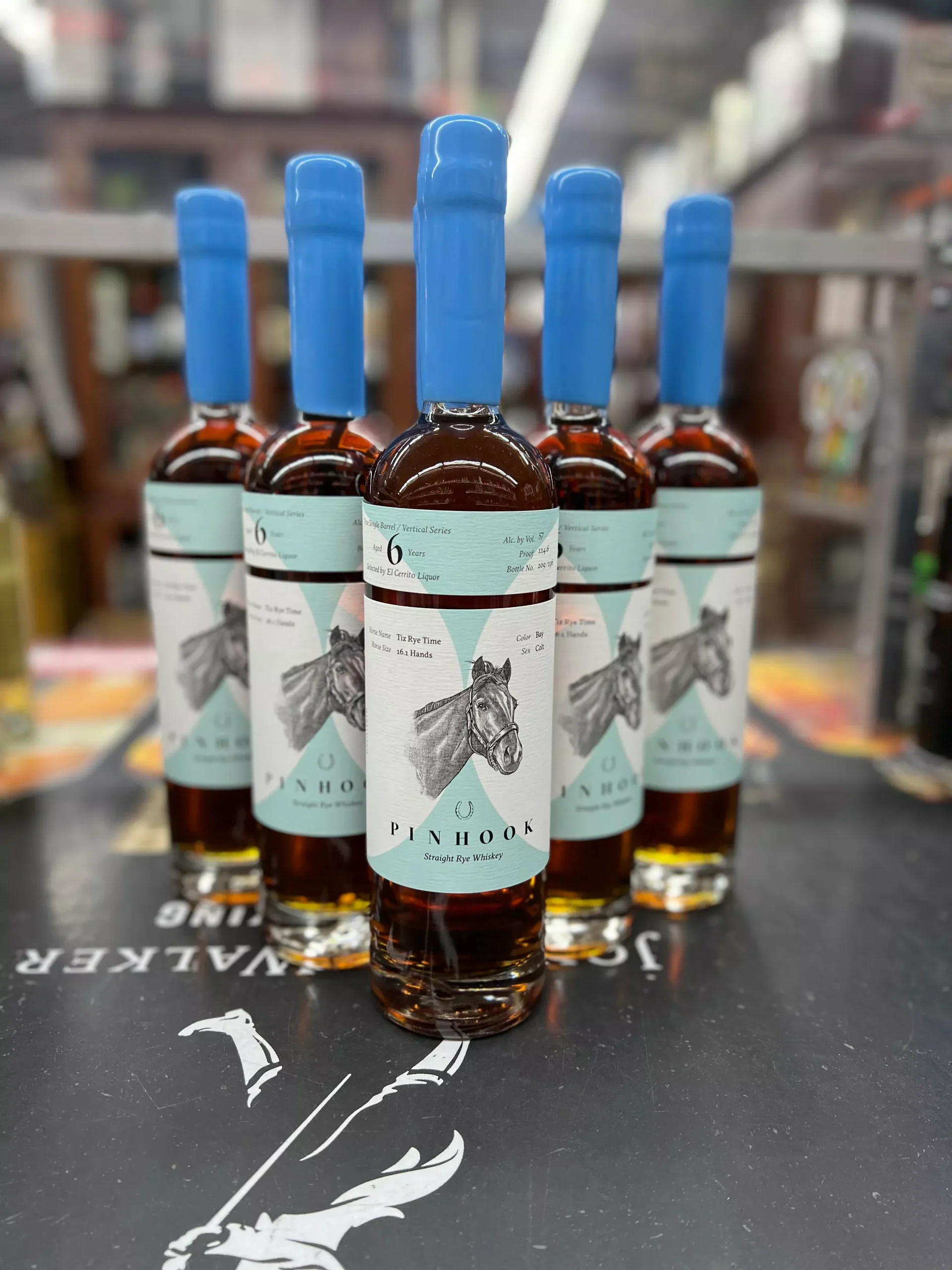 Pinhook True Single BarrelEl Cerrito Liquor Store Pick Straight Rye Whiskey