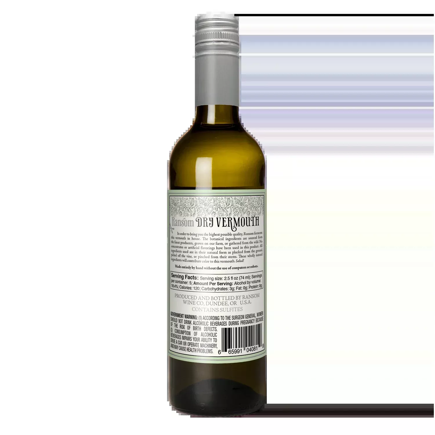 Ransom Dry Vermouth 375ml