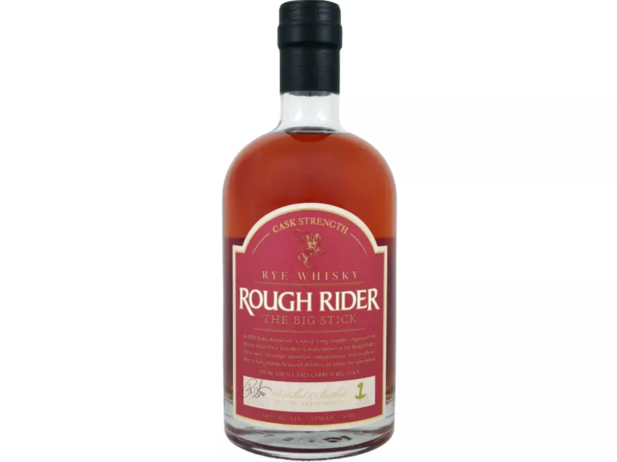 Rough Rider The Big Stick Cask Strength Rye Whisky 750ml
