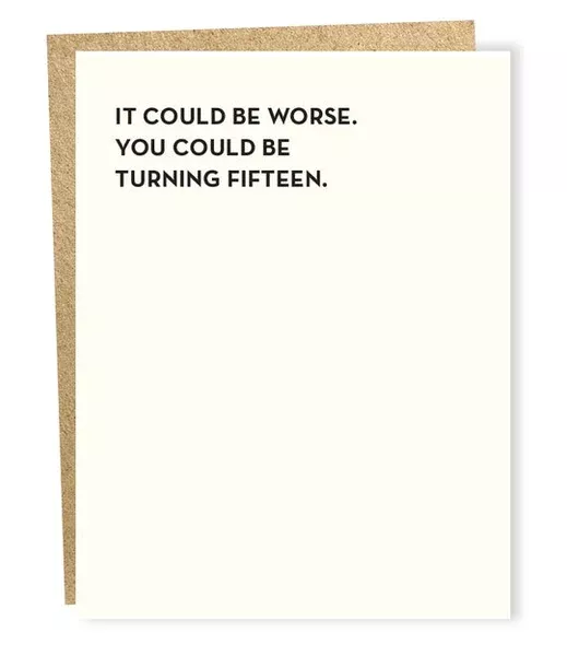 Sapling Press "Fifteen" Card
