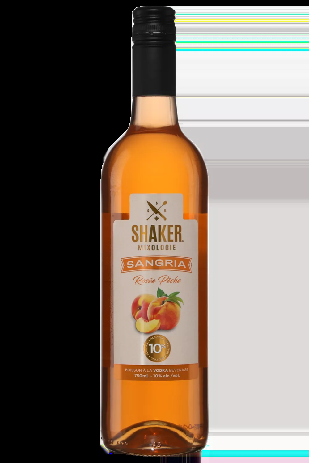 Shaker Mixologie Sangria Rosée Pêche