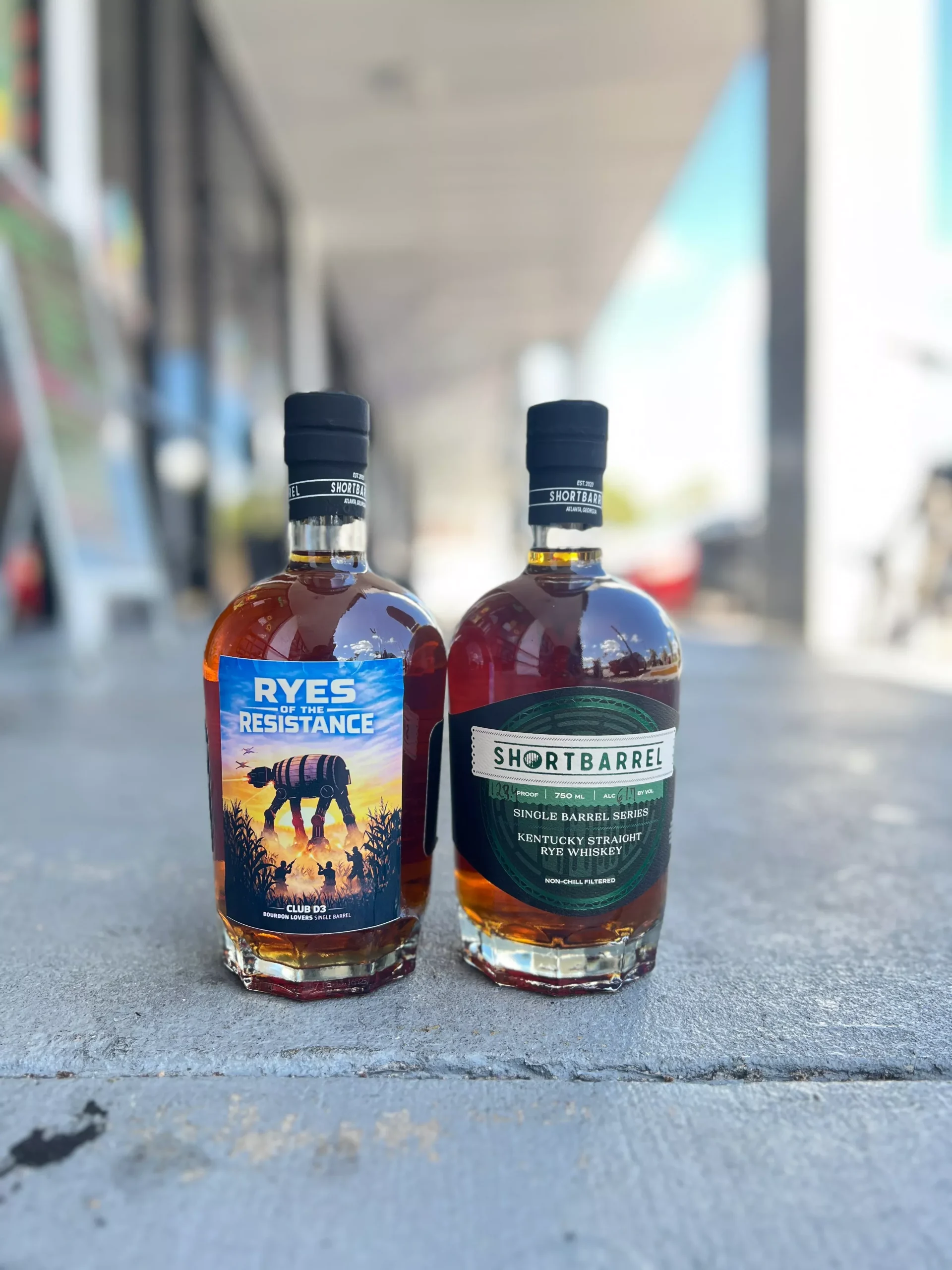 Shortbarrel Single Barrel 6 Year Rye Whiskey Combo Pack