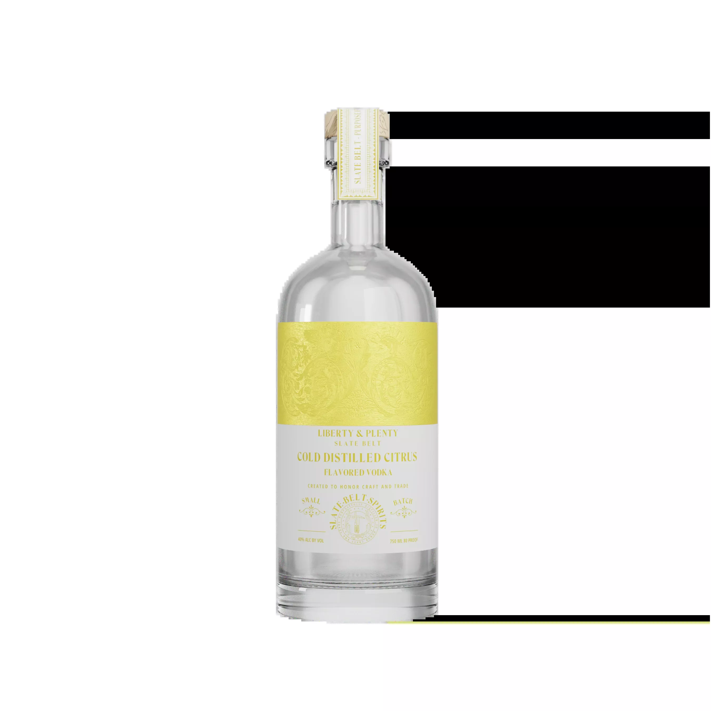 Slate Belt Cold Distilled Citrus Vodka