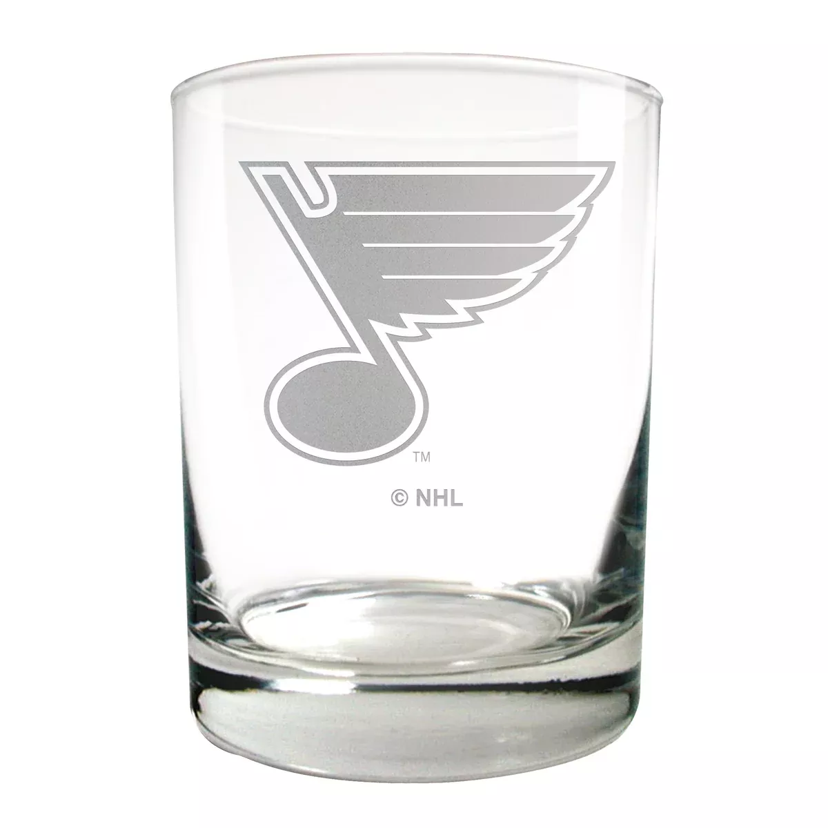 St Louis Blues 14 oz. Rocks Glass