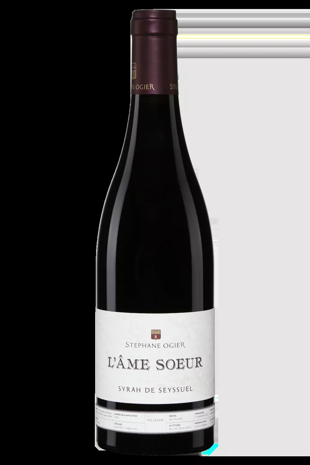 Stéphane Ogier L'Âme Soeur Syrah de Seyssuel