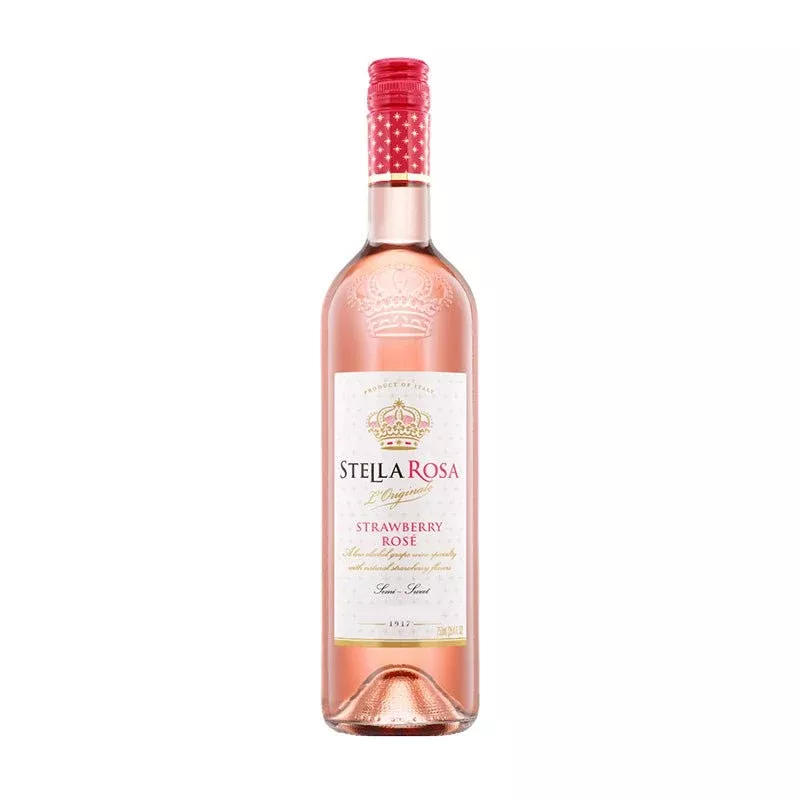 Stella Rosa Strawberry Rose Flavored 750ml