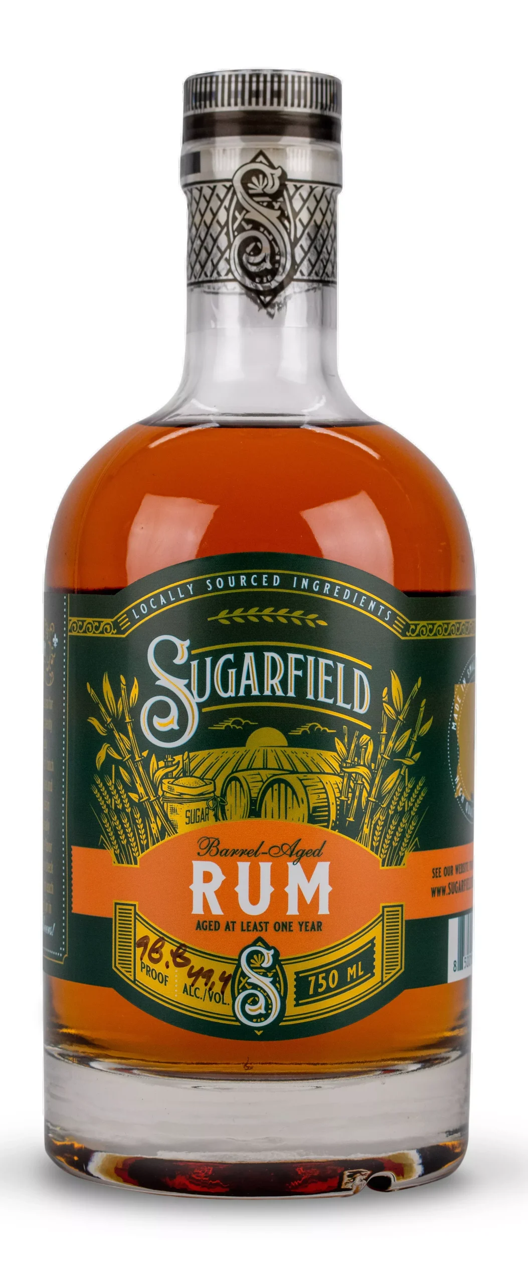 Sugarfield Spirits Aged Rum
